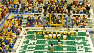 NFL Super Bowl XLV Pittsburgh Steelers vs Green Bay Packers  Lego Game Highlights [upl. by Thorncombe318]