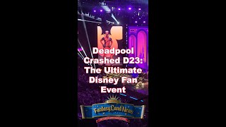 Deadpool Does Disney Performance from D23 2024 Horizons Disney Experiences Showcase Vertical [upl. by Annaj]