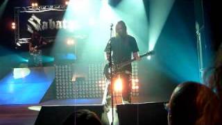 Sabaton  The Final Solution rare live Antwerp 4 [upl. by Anairo]