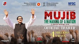 Mujib The Making of a Nation Official Theatrical Trailer  Hindi Oct 27 2023 Shyam Benegal Film [upl. by Loy819]