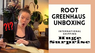 Root Greenhaus Unboxing  Wishlist Plant Haul  Rare Plants  HUGE SURPRISE [upl. by Amersham]