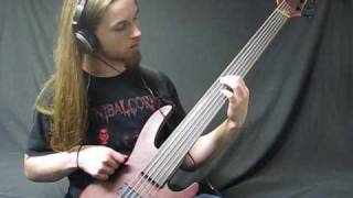 Obscura  Incarnated on Fretless bass guitar [upl. by Hugon227]