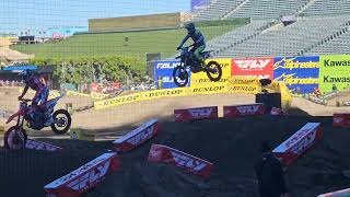 450 supercross practice media day  Lawrence Tomac Prado [upl. by Medovich]