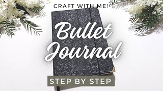 Craft with me You can make your own bullet journal from scratch [upl. by Ecyar]