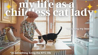 What it’s like being a Childless Cat Lady in New York City A vlog [upl. by Ainola939]