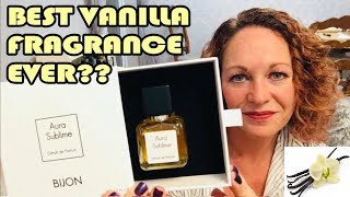 Best Vanilla Fragrance  Aura Sublime Bijon Parfums [upl. by Ettennyl361]