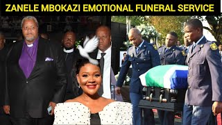 Our lives will never be same Son amp husband pays tribute at Zanele mbokazi funeral service 💔 [upl. by Hirz]