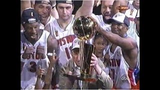 2004 Detroit Pistons Championship Celebration Full [upl. by Delija]