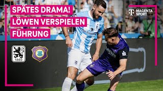 1860 München  Erzgebirge Aue Highlights mit LiveKommentar  3 Liga  MAGENTA SPORT [upl. by Elyc]