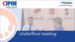 CIPHE techtalk live Polypipe Underfloor heating [upl. by Elisabetta625]