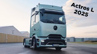 NEW 2025 Mercedes ACTROS L Diesel revealed  First Look Interior Exterior Specs [upl. by Surdna]