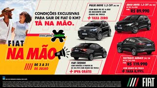 Líder no mercado brasileiro Fiat tem condições exclusivas para sair de Fiat 0 km [upl. by Uzial565]