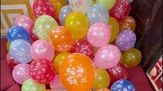 150 flower designs colourful Balloons … [upl. by Nylirahs]