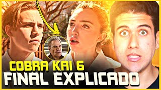 COBRA KAI 6 PARTE 1 FINAL EXPLICADO QUEM VAI VENCER O TORNEIO MUNDIAL DE KARATÊ  Teoria [upl. by Jerri574]