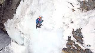 Corso di arrampicata su ghiaccio a Cogne [upl. by Clarkin]