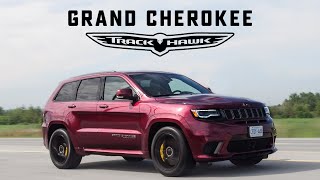 2018 Jeep Trackhawk Review  The SUV Thats Quicker Than a Supercar [upl. by Aldrich]