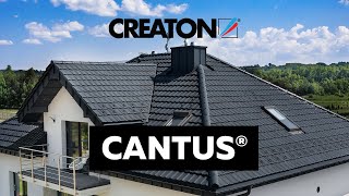 🏠 Realizacja  Dachówka ceramiczna CREATON CANTUS NOBLESSE w kolorze łupka kryształowa glazurowana [upl. by Sanborne]