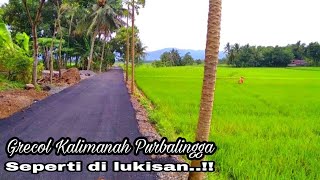 SUNGGUH INDAH Pemandangan Alamnya Kampung Yang Damai Orang Sunda Ini Hidup Di Sawah Lereng Gunung [upl. by Nonnek]