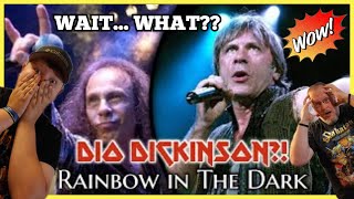 OMG Iron Maiden Bruce Dickinson Sings Dio Rainbow in the Dark  Raphael Mendes REACTION [upl. by Nelleyram]