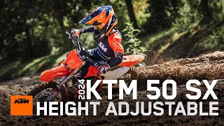 2024 KTM 50 SX – Adjust optimize race  KTM [upl. by Whitnell177]