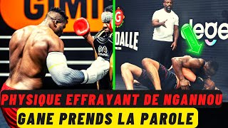 Ngannou dévoile un physique qui fait peur Gane prend la parole après la polémique avec Lopez [upl. by Godred]