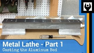 Metal Lathe  Part 1 The Bed [upl. by Genni]