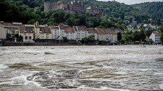 Regensburg ruft wegen Hochwasser Katastrophenalarm aus [upl. by Bibah541]