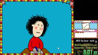 TRACY BEAKER THE GAME  Any World Record Speedrun in 1247 [upl. by Enened]