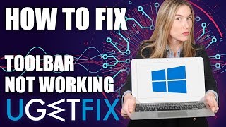 How to fix Windows 10 toolbar not working [upl. by Nebuer]