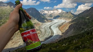 W dzień alpejskiego lata Aletschgletscher z Moosfluh 13082024 [upl. by Arriet]