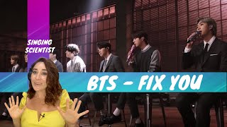 Vocal Coach Reacts BTS Fix You  WOW They Were [upl. by Eggleston565]