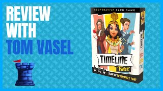 Timeline Twist Review with Tom Vasel [upl. by Asil]