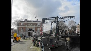 Entrepotdok met oa de Poort pakhuizen Kalenderpanden Nijlpaardenbrug en Aquartis [upl. by Gibbons]