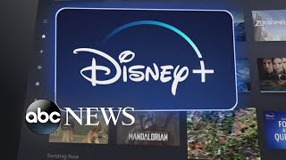 Disney unveils Disney streaming service [upl. by Berrie654]