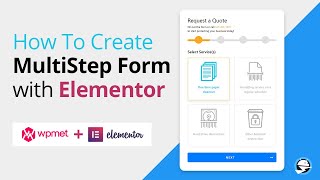 How To Create MultiStep form With Elementor amp Metform Plugin by WPmet on WordPress Website [upl. by Latrice]