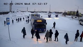 🥶🅻🅸🆅🅴🥶Norilsk Siberia❄️Polar Day🌟The coldest bus station in the world❄️Most Polluted☢️Closed City⛔ [upl. by Naleag]