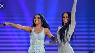 Becky G Natti Natasha Live  Sin Pijama Premios Juventud 2019 Gala en Directo HD [upl. by Anirres49]