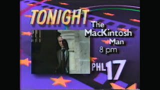 PHL 17 The MacKintosh Man promo shown in 1989 [upl. by Woodward]