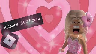 800 Robux Shopping Spree✨ Roblox✨ [upl. by Pyotr]