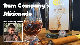 Aficionado Rum Company  RumTasting 🥃 quotNicht Nur für Raucherquot  feat Smoking Drams [upl. by Llevaj401]