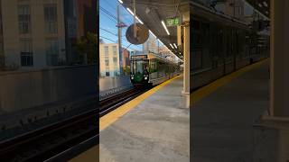 MBTA Green Line Union Square D Branch Train Arriving at Lechmere [upl. by Sammons]