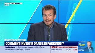 BFM BUSINESS  Investir autrement  Investir dans les parkings [upl. by Wilmer]