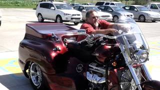 Larry Currys Boss Hoss Trike [upl. by Okram]