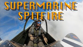 Supermarine Spitfire Flight over England [upl. by Aydan]