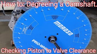 Degreeing your Cam and Ptv clearance Tech [upl. by Nina]