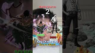 Zoro 🆚 Mihawk⁉️zorovsmihawk zoro mihawk onepiece [upl. by Erline]