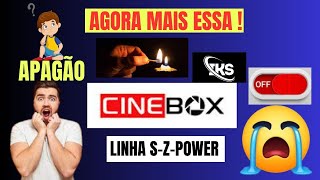 CINEBOX FANTASIA COM RECEPTORES LINHA SZ POWER APAGÃO NO IKS EM 16022024 [upl. by Pomfrey447]