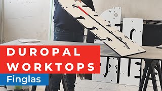 Noyeks  Duropal Worktops Cutting and Grooving [upl. by Espy796]