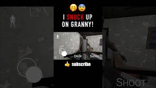 NEVER sneak up on GRANNY in v19 😨👀 shorts granny granny3 [upl. by Toscano]