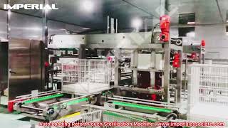 Canning Retort Machine with auto loading system  Autoclave Retort Sterilisation Machine [upl. by Idou]